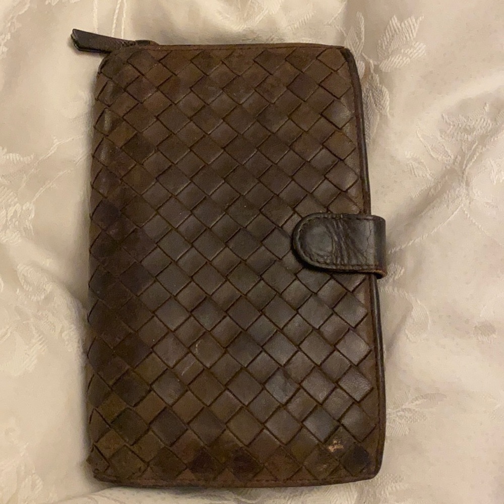 Brown Bottega Veneta wallet